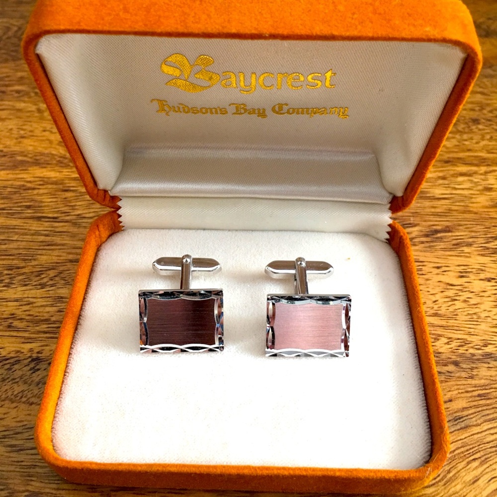 Hudson Bay Company Vintage Baycrest cuff links